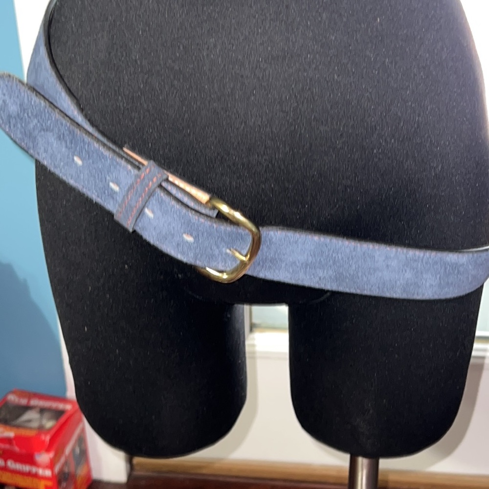 NWOT~Vintage split cowhide/bonded lined belt.